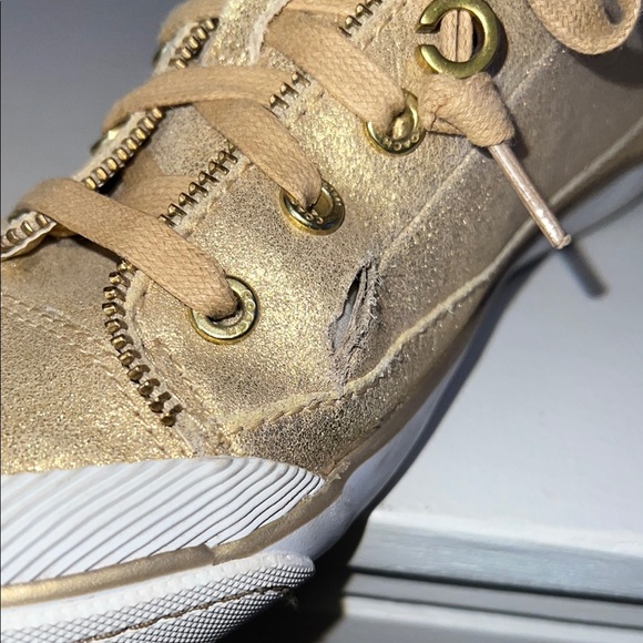 Coach Gold Women's Sneakers - Picture 6 of 12